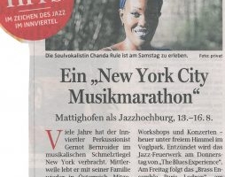 Ein "New York City Musikmarathon"