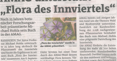 AMAG unterstützt "Flora des Innviertels"