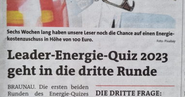 Dritte Frage - Energiequiz 2023