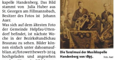 Das älteste Foto aus der Gemeinde Handenberg