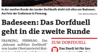 Badeseen: Das Dorfduell geht in die zweite Runde