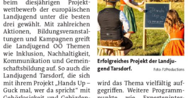 Landjugen OÖ zählt zu den besten Europas