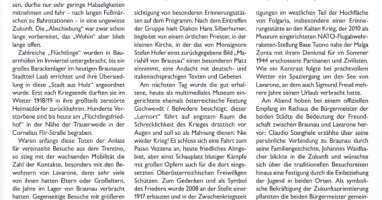 Eine Reise der Freundschaft nach Lavarone