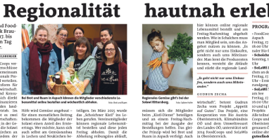 Die Regionalität hautnah erleben