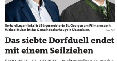 Das siebte Dorfduell endet mit einem Seilziehen