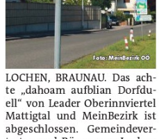 Lochen gewinnt das achte Dorfduell