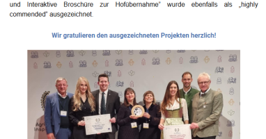 Agricultural and Rural Inspiration Awards 2025