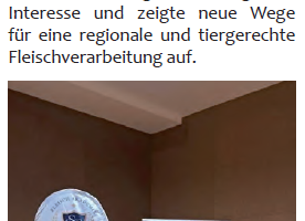 Projekt: Mobile Schlachtung