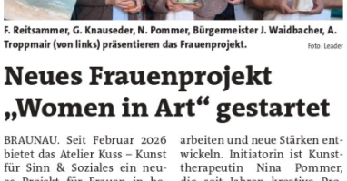 Neues Frauenprojekt "Women in Art" gestartet