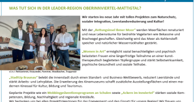 Neues aus dem LEADER-B&uuml;ro