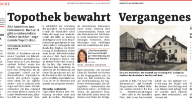 Topothek bewahrt Vergangenes auf