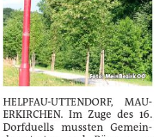 Helpfau-Uttendorf gewinnt Dorfduell